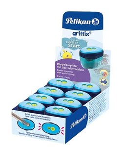 Obrazek Temperówka podwójna Griffix (8szt) PELIKAN