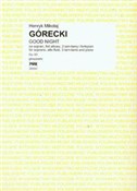 Good night... - Henryk Mikołaj Górecki -  books from Poland
