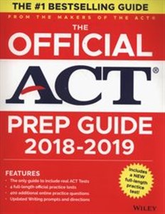 Picture of The Official ACT Prep Guide, 2018-19 Edition