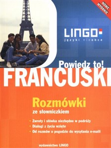 Picture of Francuski Rozmówki ze słowniczkiem Powiedz to!