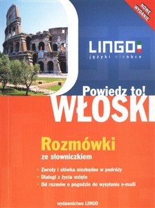 Obrazek Włoski Rozmówki ze słowniczkiem Powiedz to!