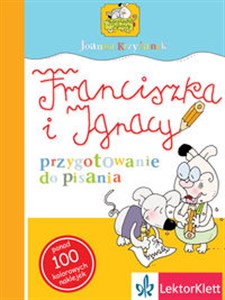 Obrazek Franciszka i Ignacy przygotowanie do pisania Edukacyjny zeszyt ćwiczeń od 6 lat