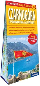 Obrazek Czarnogóra i północna Albania laminowany map&guide XL 2w1: przewodnik i mapa