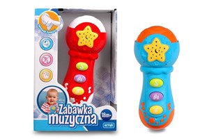 Picture of Zabawka muzyczna Mikrofon E-Edu