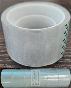 Obrazek Taśma klejąca 24mmx10m transparentna (6szt)