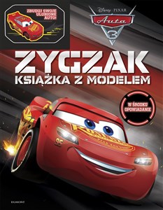 Obrazek Auta 3 Zygzak Książka z modelem