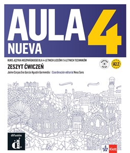 Obrazek Aula Nueva 4 Język hiszpański Zeszyt ćwiczeń Liceum Technikum