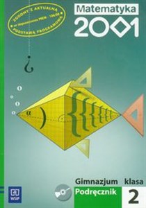 Obrazek Matematyka 2001 2 podręcznik z płytą CD Gimnazjum