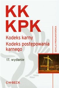 Picture of Kodeks karny Kodeks postępowania karnego Edycja prokuratorska