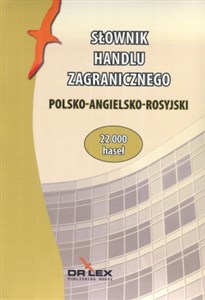 Picture of Polsko-angielsko-rosyjski słownik handlu zagranicznego