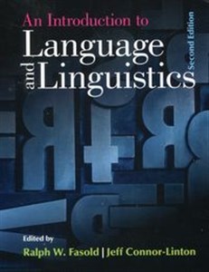 Picture of An Introduction to Language and Linguistics