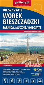 Picture of Mapa tur. - Worek Bieszczadzki, Tarnica... w.2022