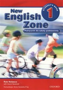 Obrazek New English Zone 1 Student's book + CD Szkoła podstawowa