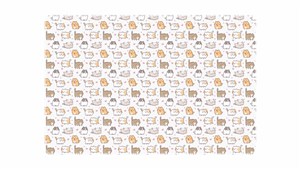 Obrazek Podkład na biurko 58x38 z nadrukiem kittens