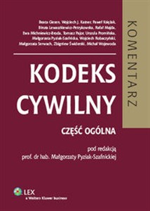 Picture of Kodeks cywilny. Część ogólna. Komentarz