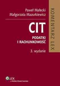 Picture of CIT Komentarz Podatki i rachunkowość