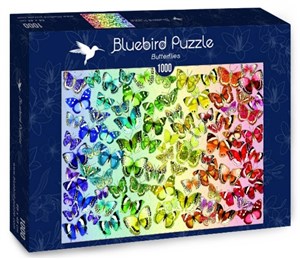 Picture of Puzzle 1000 Kolorowe motyle