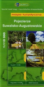 Obrazek Pojezierze Suwalsko-Augustowskie mapa turystyczna