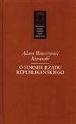 O formie r... - Adam Wawrzyniec Rzewuski -  books from Poland