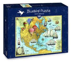 Picture of Puzzle 1500 Ameryka Północna