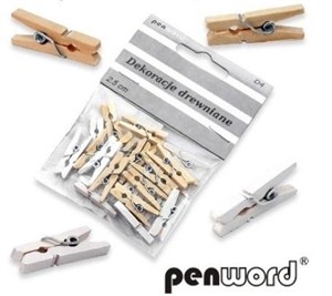 Picture of Klamerki drewniane 2,5cm 24szt