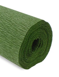 Obrazek Krepina 50x250cm 180g ciemna zielona