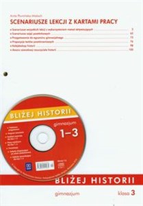 Picture of Bliżej historii 3 z płytą CD Scenariusze lekcji z kartami pracy Gimnazjum
