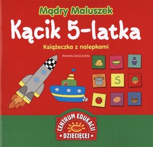 Picture of Mądry Maluszek Kącik 5-latka Książeczka z nalePKAMI