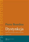 Dystynkcja... - Pierre Bourdieu -  Polish Bookstore 