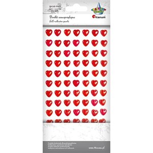 Picture of Kryształki samoprzylepne perełki serca 77szt