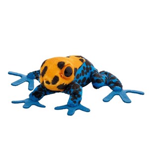 Obrazek Żaba lisciołaz żółty 10cm