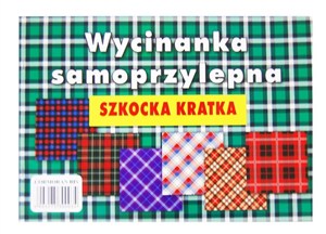 Picture of Wycinanka samoprzylepna A4 szkocka kratka