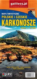 Obrazek Polskie i Czeskie Karkonosze 1:25 000 Mapa tur.