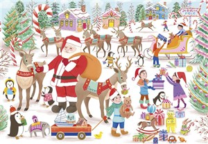 Obrazek Puzzle 150 Drogi Mikołaju! G3