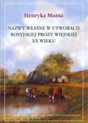 Nazwy włas... - Henryka Munia -  books from Poland