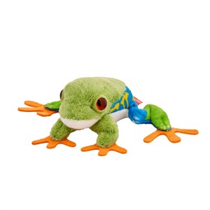 Obrazek Żaba drzewołaz niebiesko-żółty 10cm