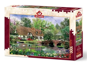 Picture of Puzzle 1000 Dom nad stawem
