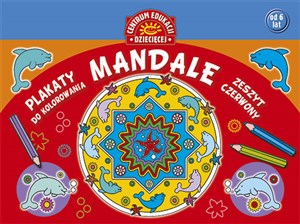 Obrazek Mandale Plakaty do kolorowania Zeszyt czerwony