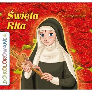 Picture of Święta Rita - kolorowanka