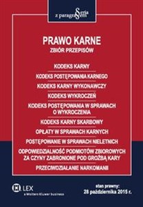 Picture of Prawo karne Zbiór przepisów