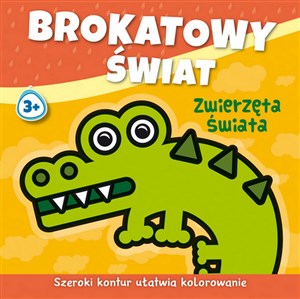 Picture of Brokatowy świat Zwierzęta świata.