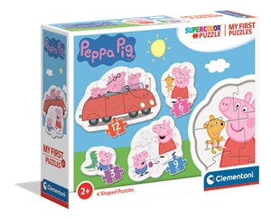 Obrazek Puzzle 4w1 Moje pierwsze puzzle Świnka Peppa