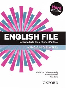 Picture of English File 3E Intermediate Plus Student's Book + Oxford Online Skills