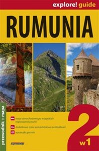 Obrazek Rumunia - przewodnik + mapa  2 w 1