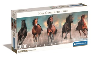 Picture of Puzzle 1000 Panorama Compact Horses 39875