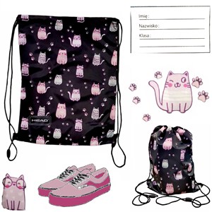 Obrazek Worek na obuwie Head Lovely Kitty