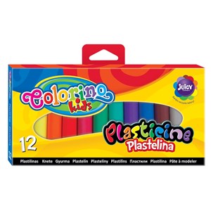 Obrazek Plastelina Colorino Kids 12 sztuk