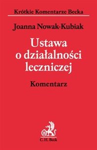 Picture of Ustawa o działalności leczniczej Komentarz