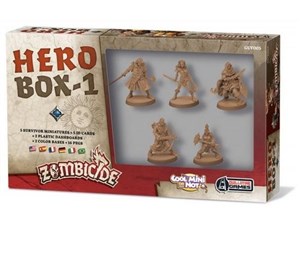 Picture of Zombicide: Hero box - 1 Dodatek zawierający pięć nowych figurek