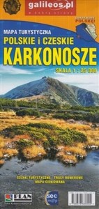 Picture of Mapa tur. Karkonosze polskie i czeskie 1:25 000